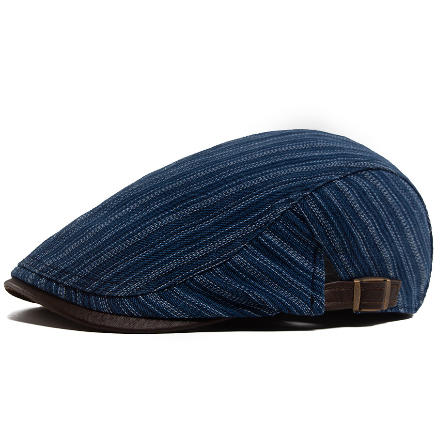 Marlin | Embroidered Retro Flat Top Hat