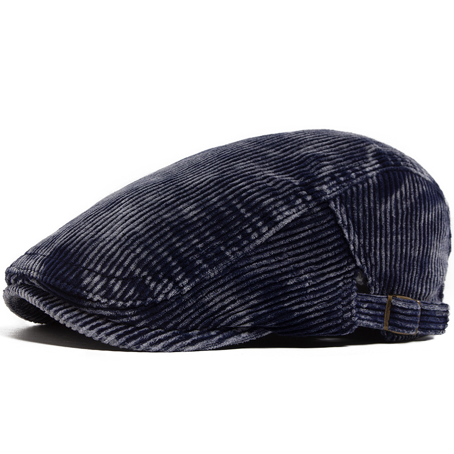 HANK | Washed corduroy flat cap