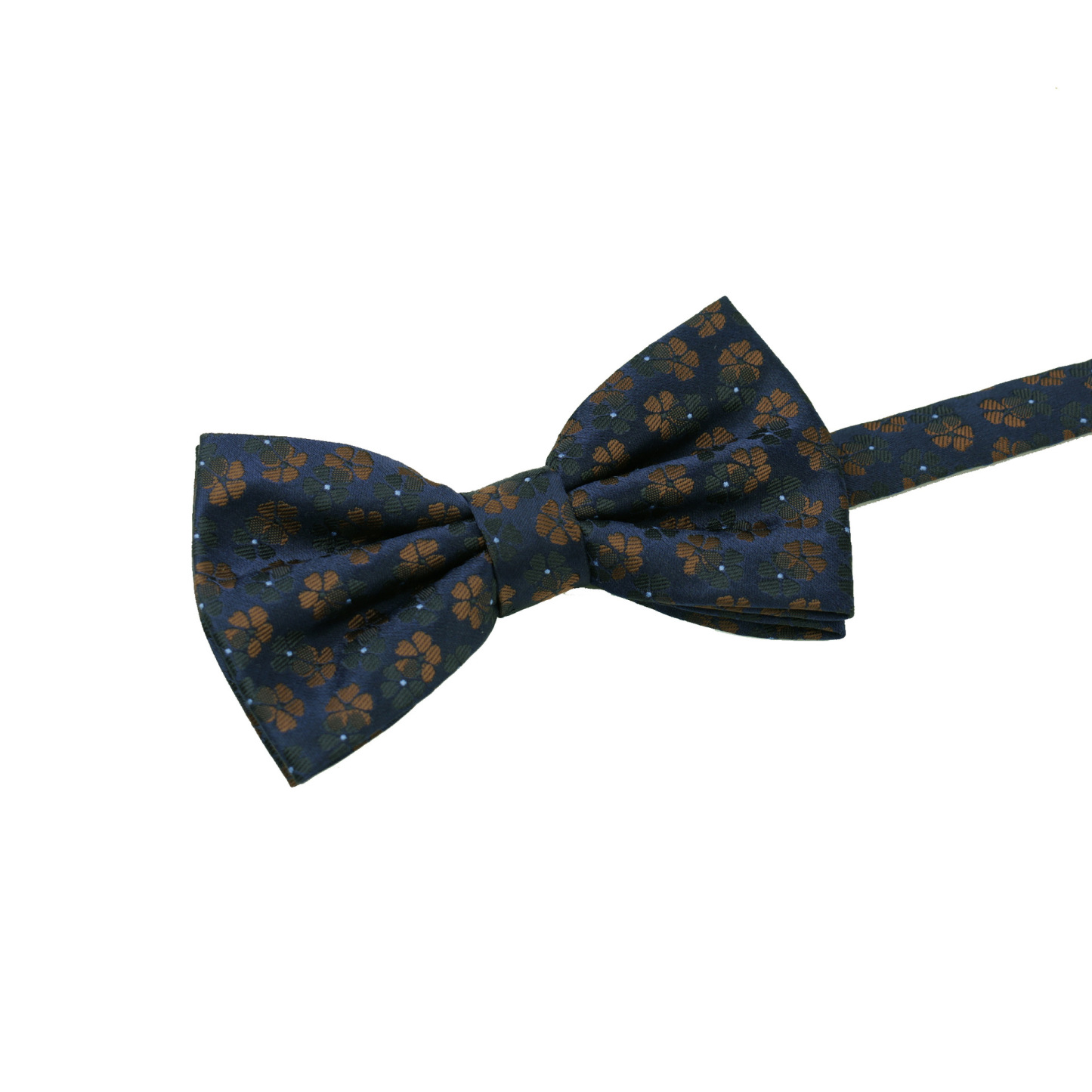 Retro red and navy bow tie
