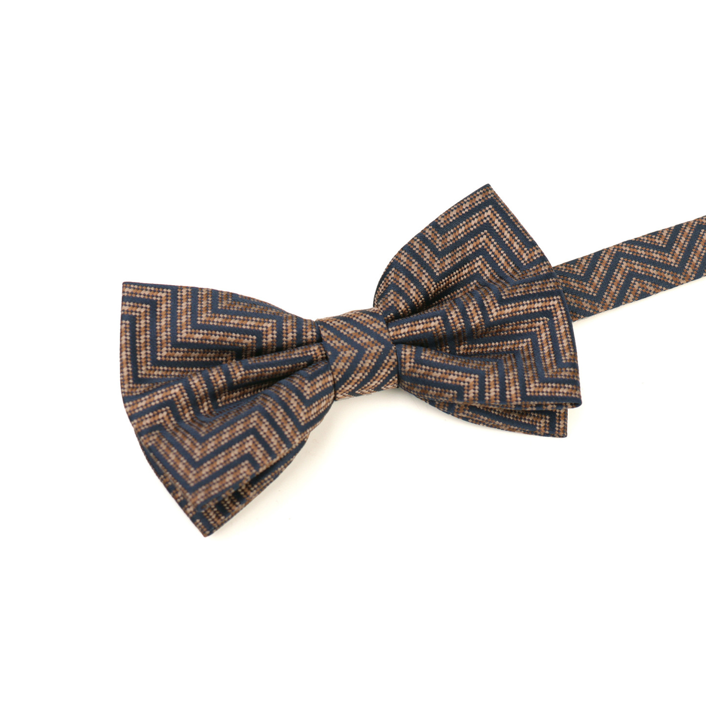 Retro brown bow tie