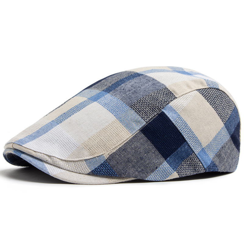 COLBY | Plaid flat cap