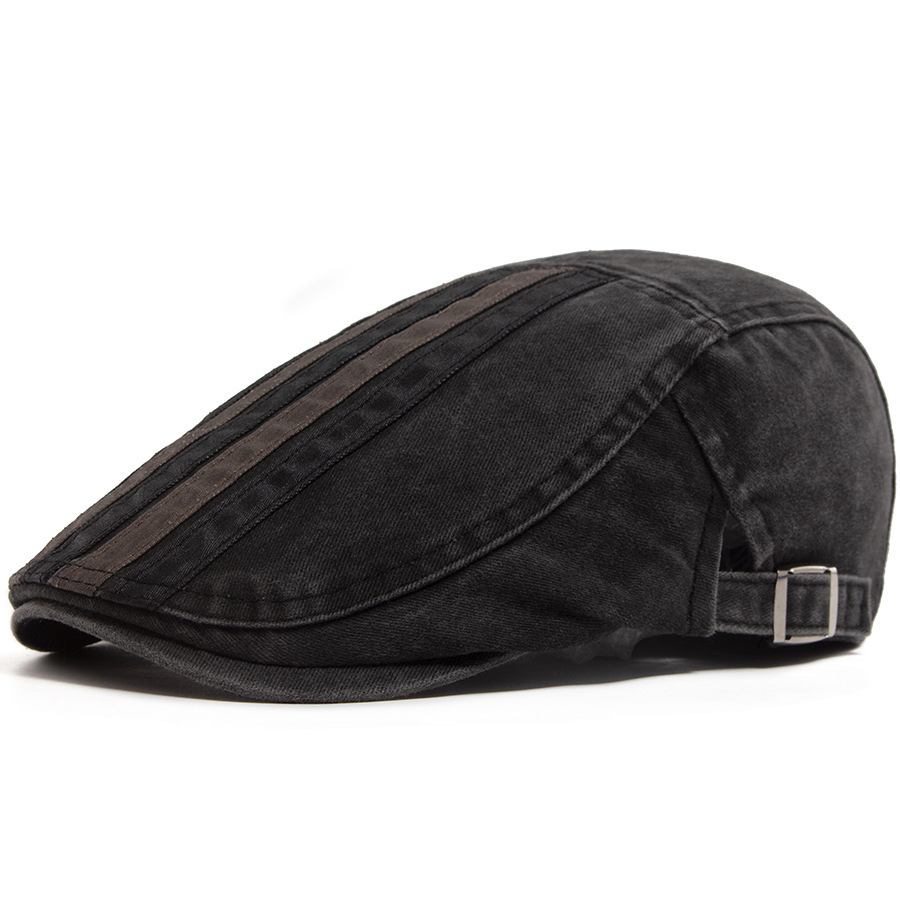 Buck | striped flat cap