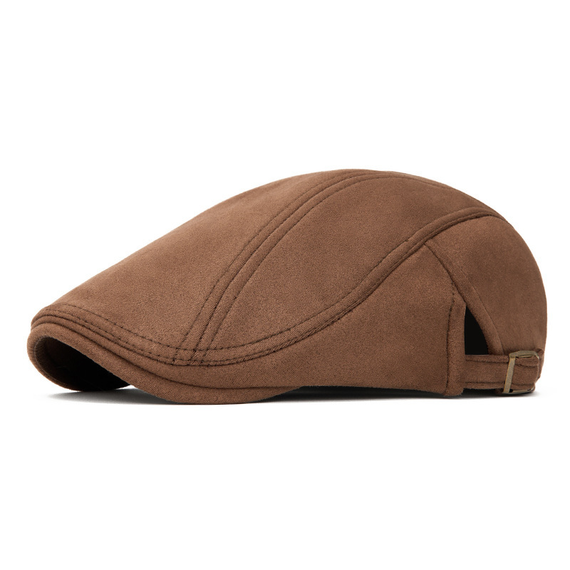 Buck | Autumn/Winter Suede Flat Cap Hat