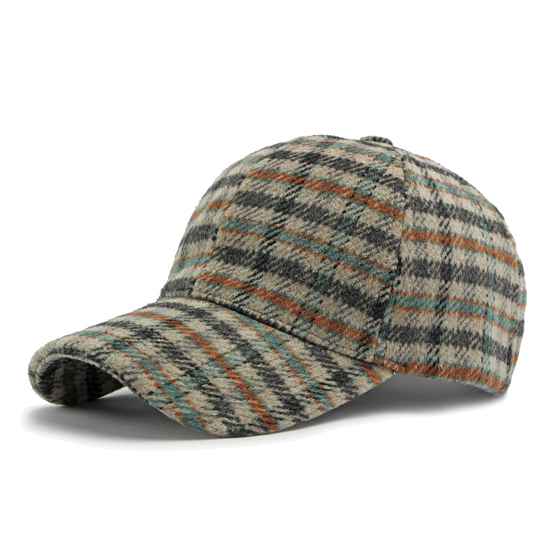 Houndstooth baseball cap