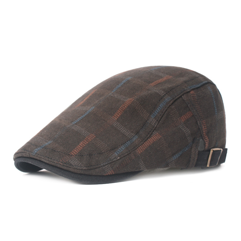 COLBY | Plaid flat cap
