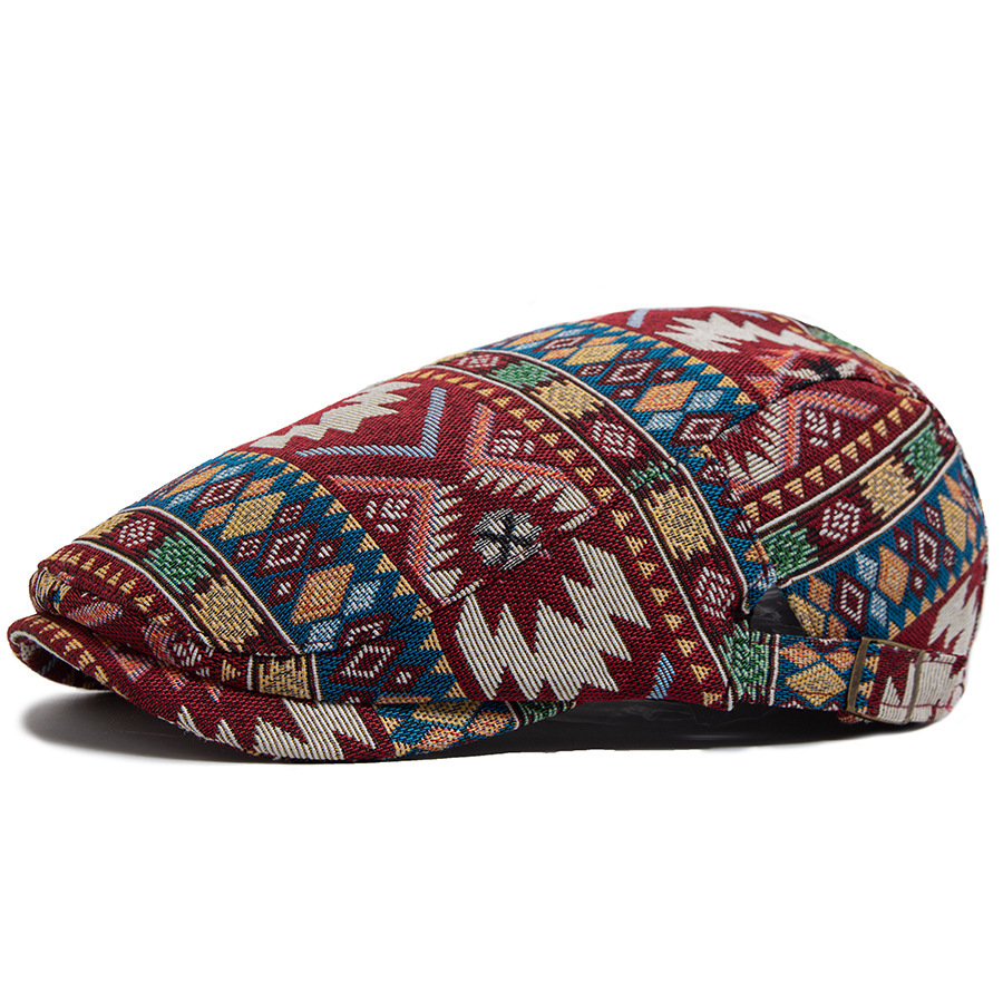 Gord | Ethnic flat cap
