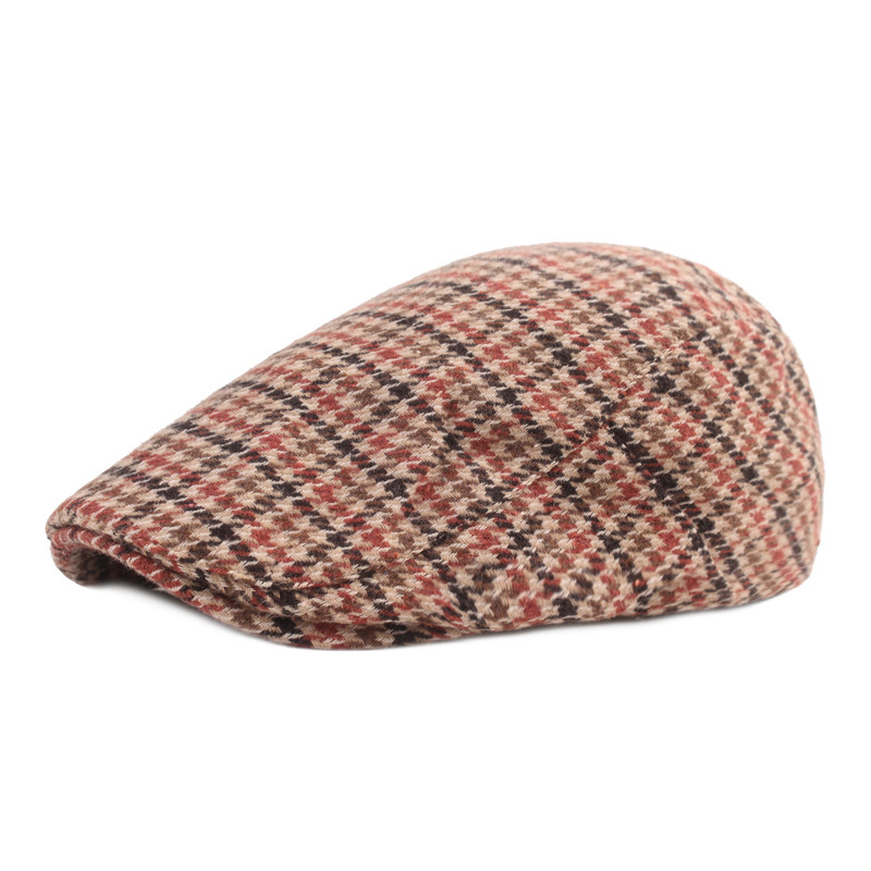 GORD | Houndstooth flat cap