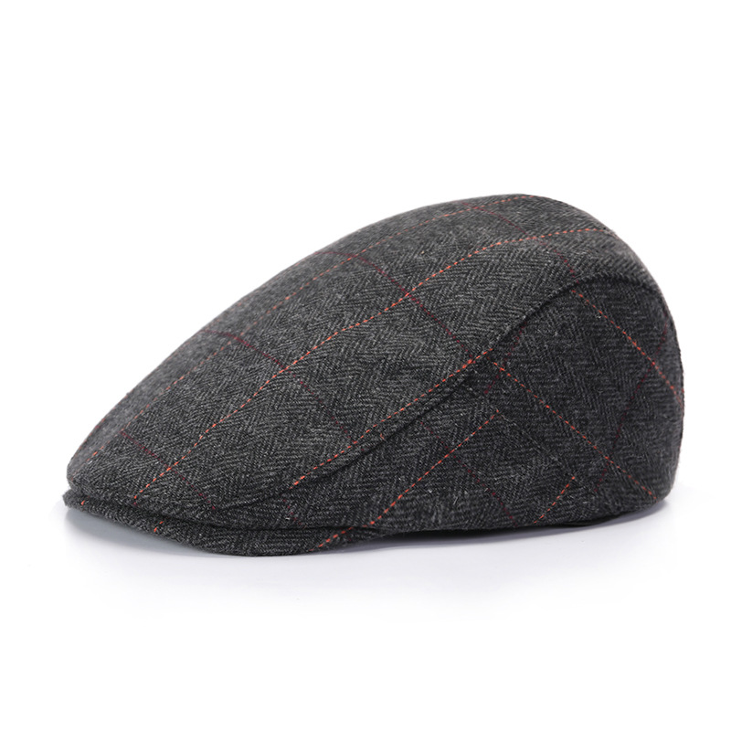 ZEB | Vintage Striped Knit Flat Hat