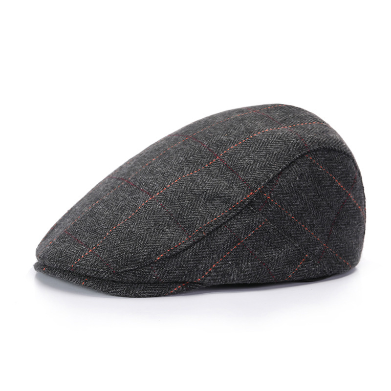 ZEB | Vintage Striped Knit Flat Hat