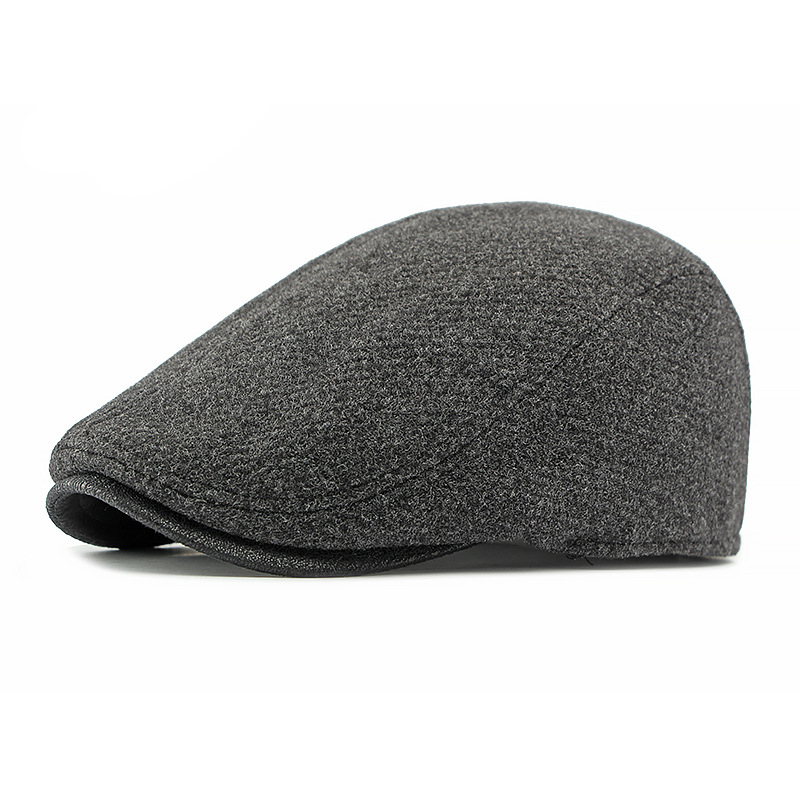 RUTH | Autumn and winter plus suede flat cap