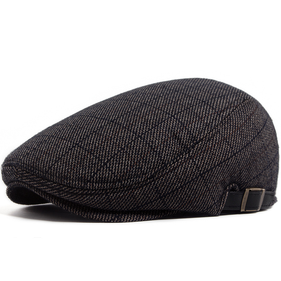 ZEB | New autumn and winter velvet flat hat