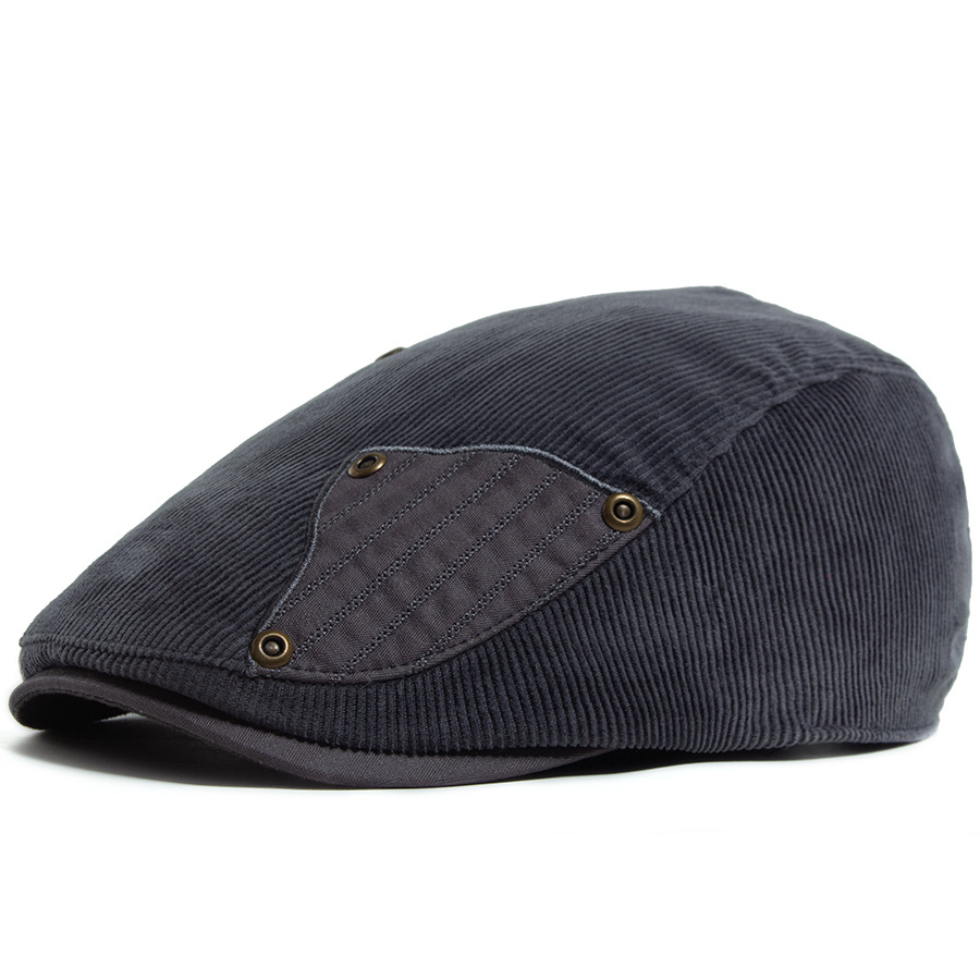 GORD | Corduroy patchwork flat cap
