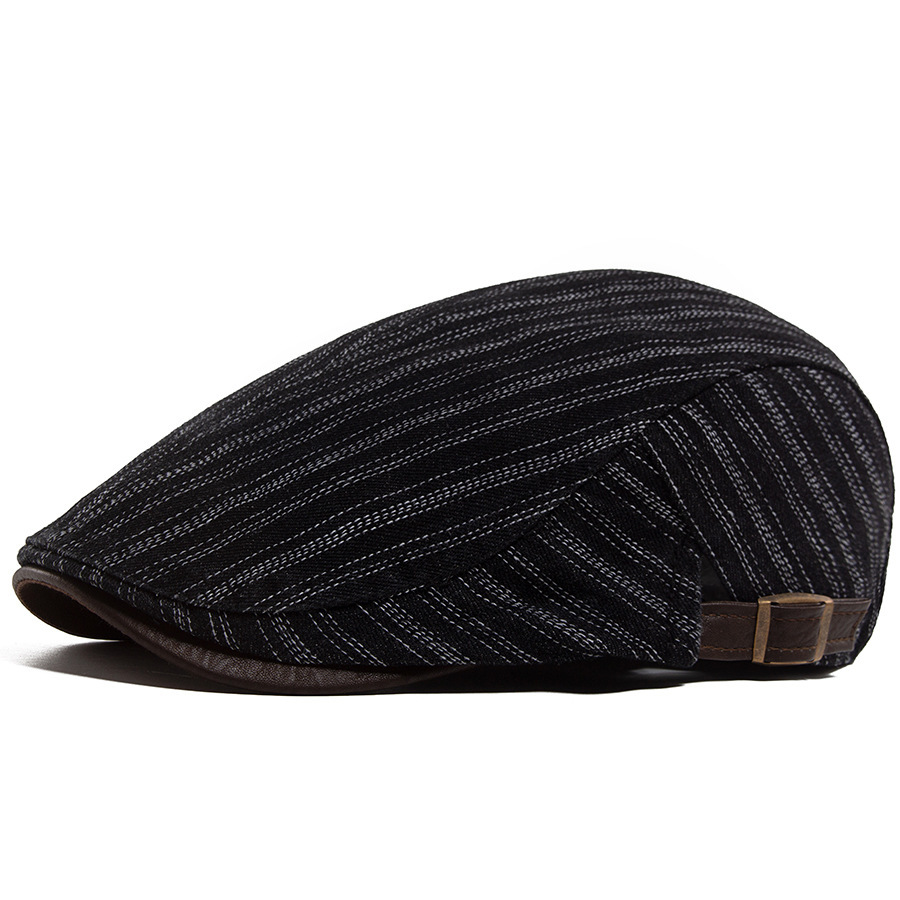 Marlin | Embroidered Retro Flat Top Hat