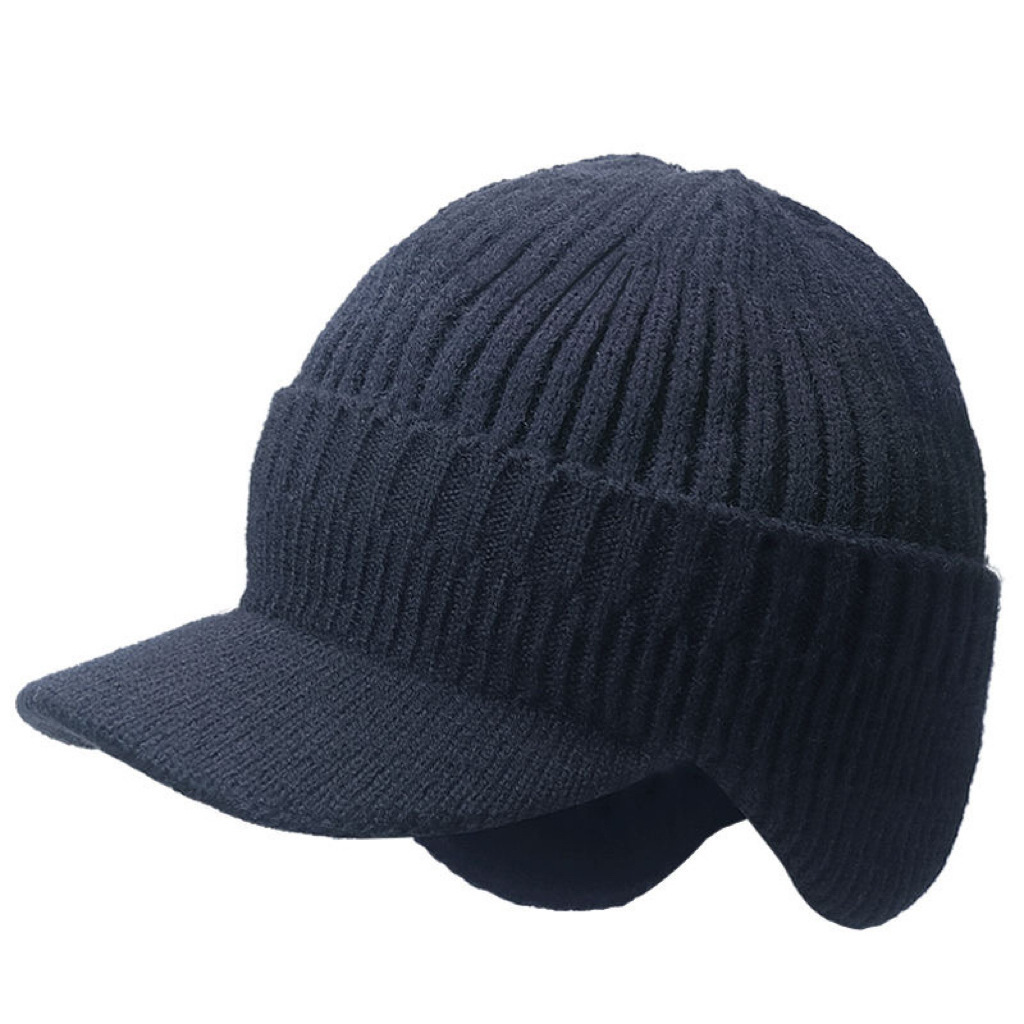 Elastic Warm Ear Protection Knitted Hat