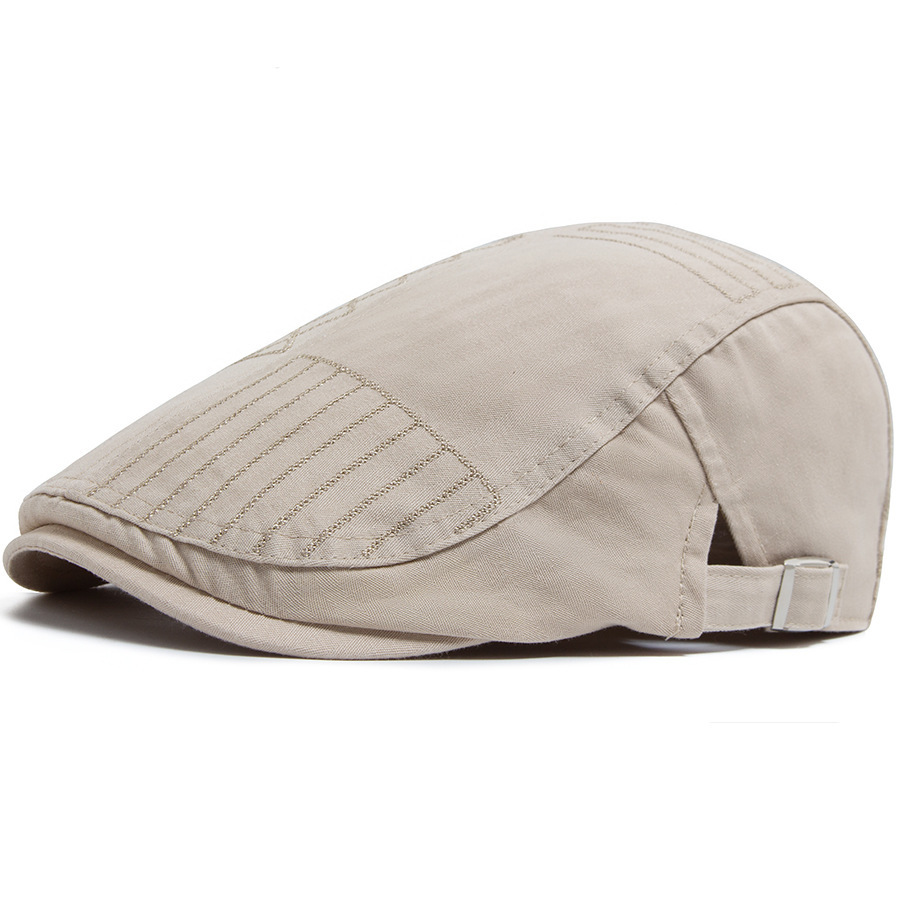 Buck | Embroidered flat cap