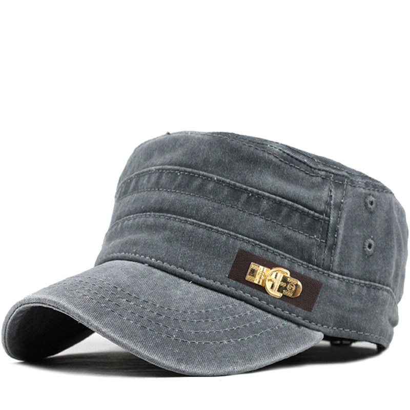 Classic flat top baseball cap