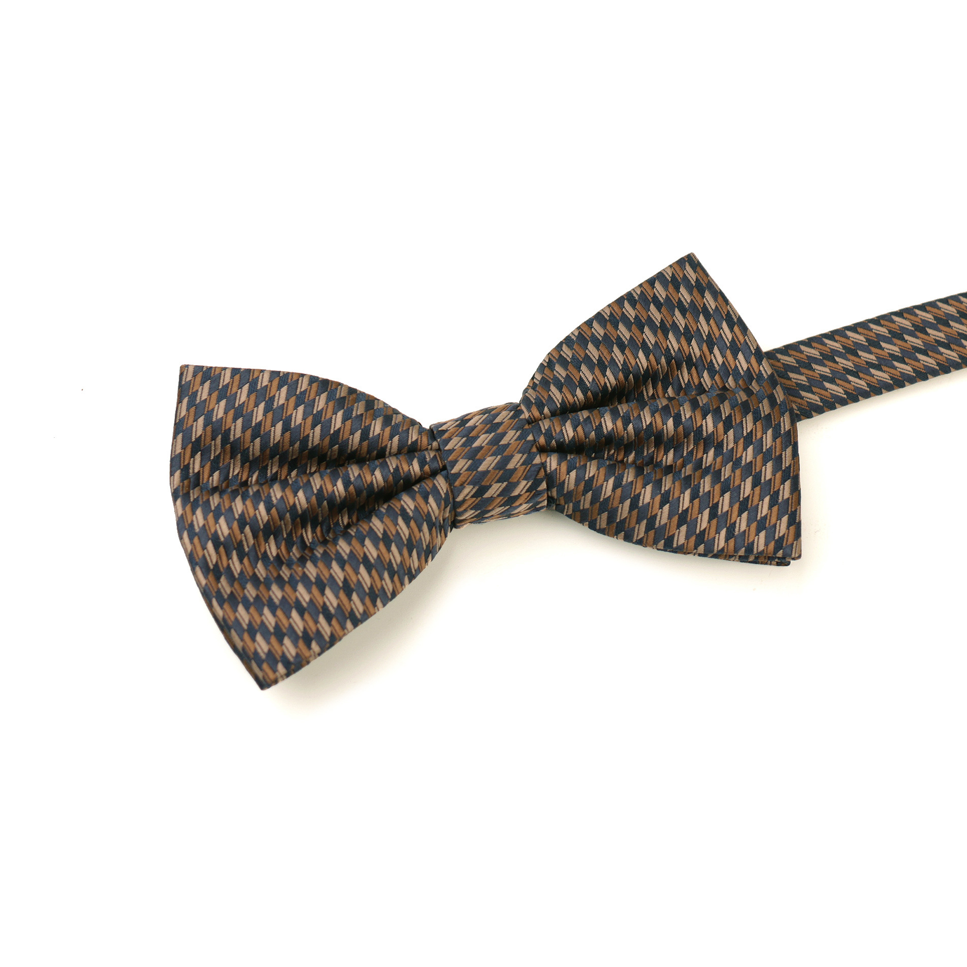 Retro brown bow tie