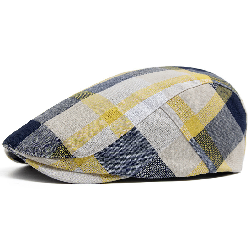 COLBY | Plaid flat cap