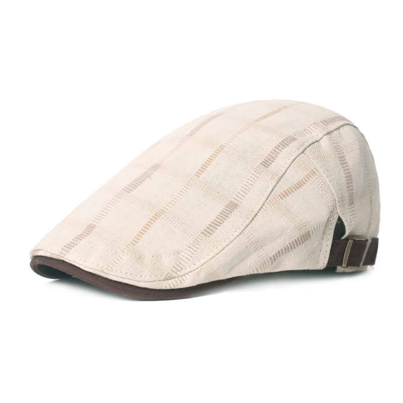 COLBY | Plaid flat cap