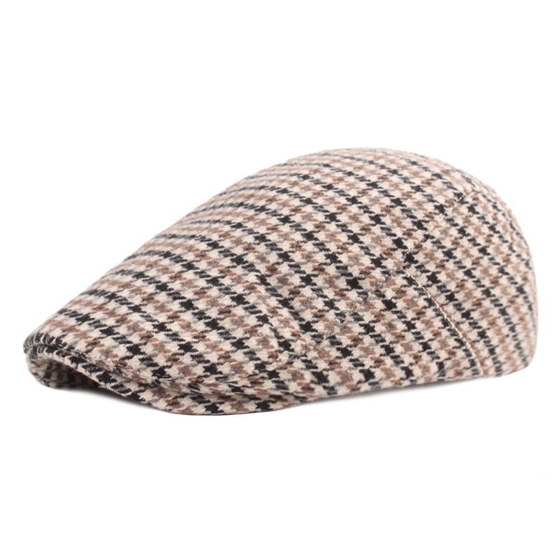 GORD | Houndstooth flat cap