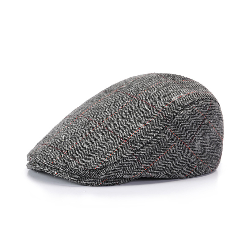 ZEB | Vintage Striped Knit Flat Hat