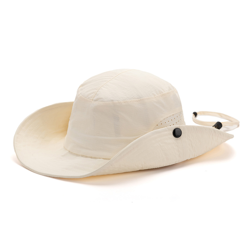 Quick-drying large-head bucket hat