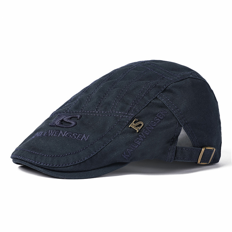 ZEB | Cotton embroidered flat cap
