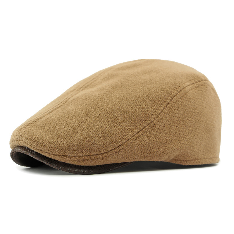 RUTH | Autumn and winter plus suede flat cap