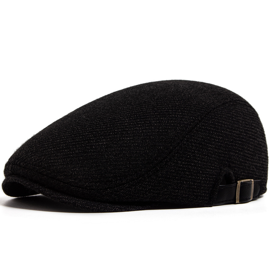 ZEB | New autumn and winter velvet flat hat