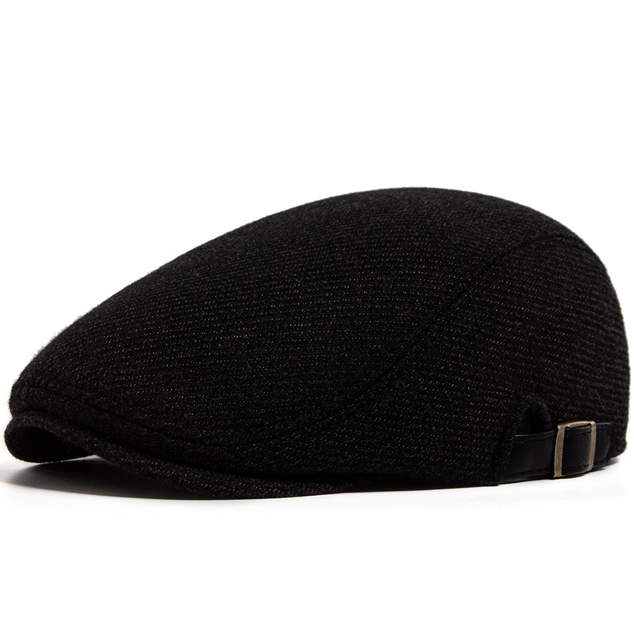 ZEB | New autumn and winter velvet flat hat