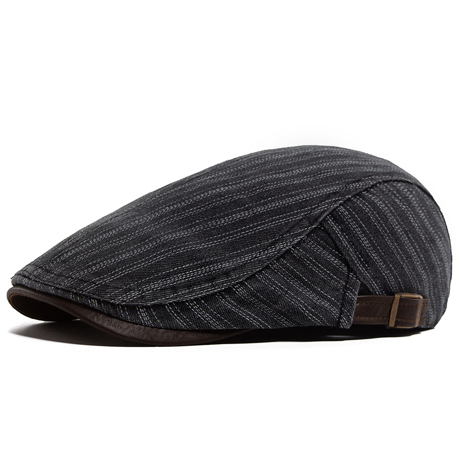 Marlin | Embroidered Retro Flat Top Hat