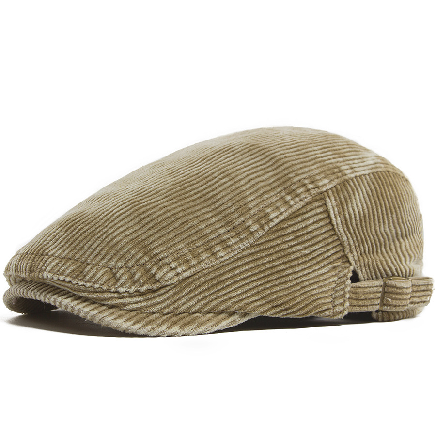 HANK | Washed corduroy flat cap
