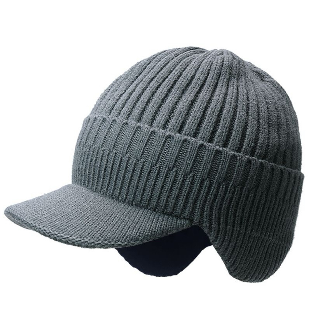 Elastic Warm Ear Protection Knitted Hat