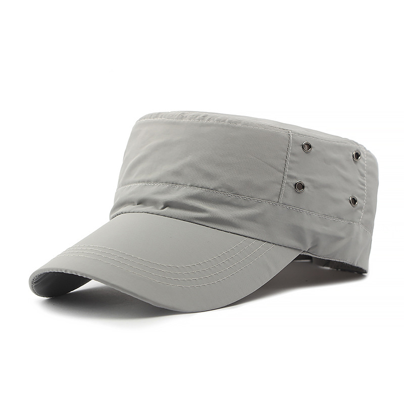 Nylon flat top baseball cap