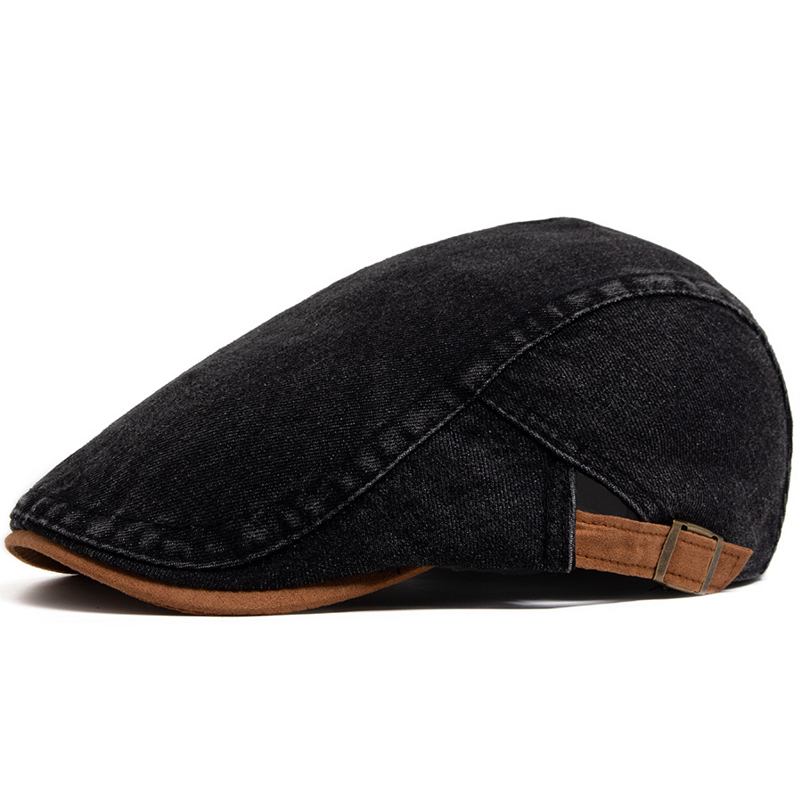 Albert | Denim flat cap