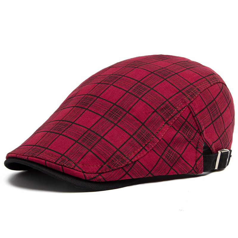 Gord丨British style cotton and linen flat cap