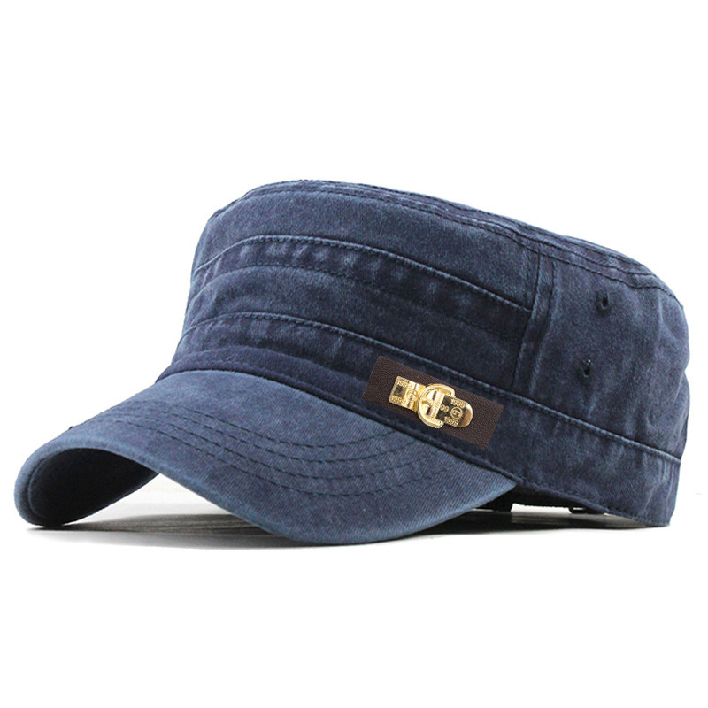 Classic flat top baseball cap