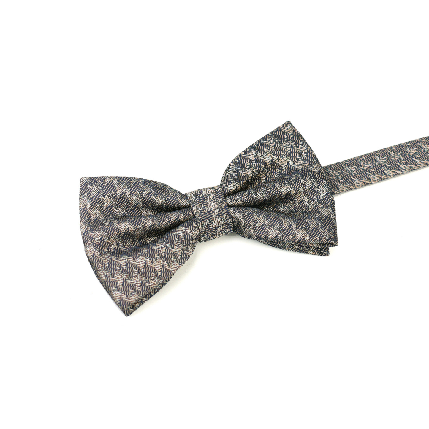 Retro khaki bow tie
