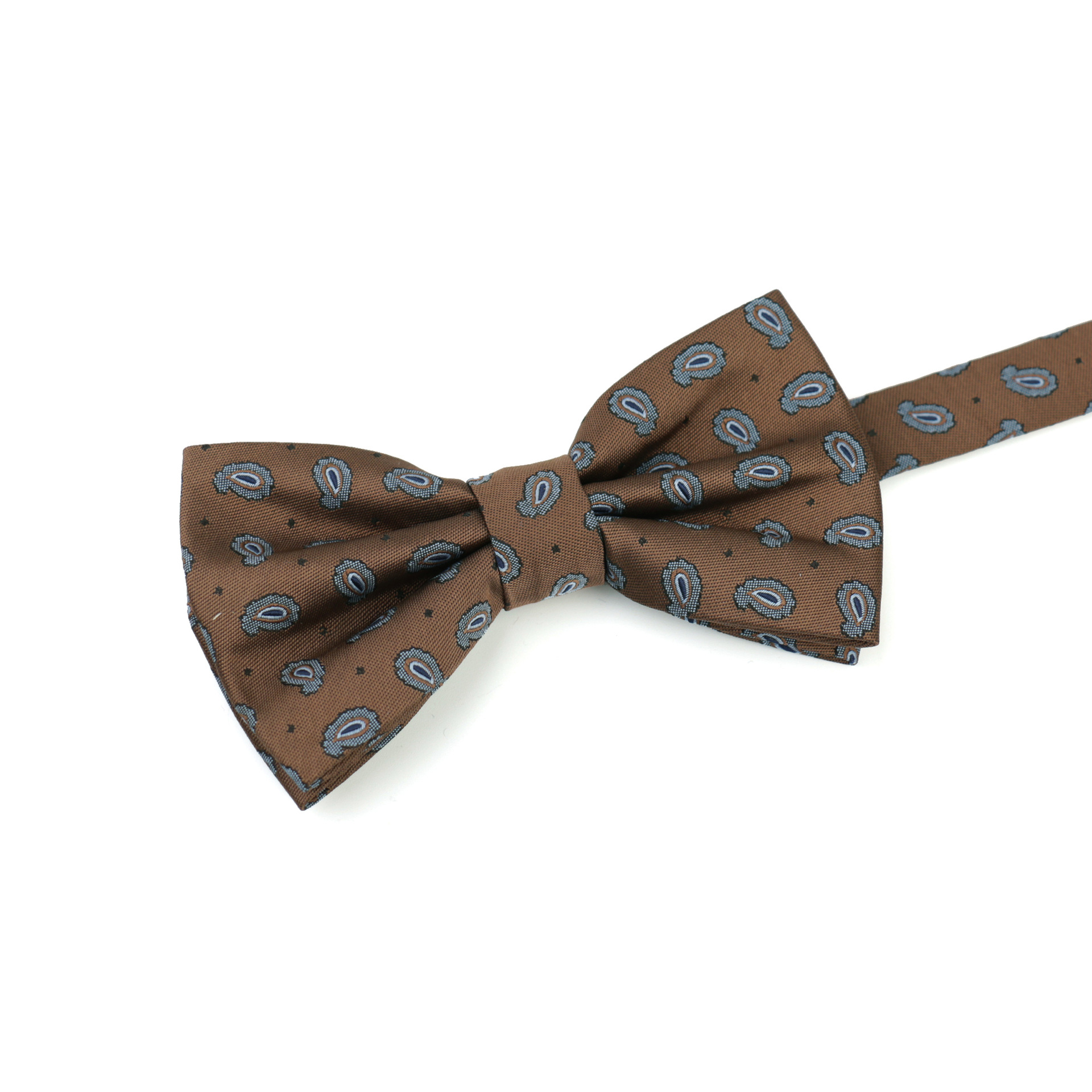 Retro brown bow tie