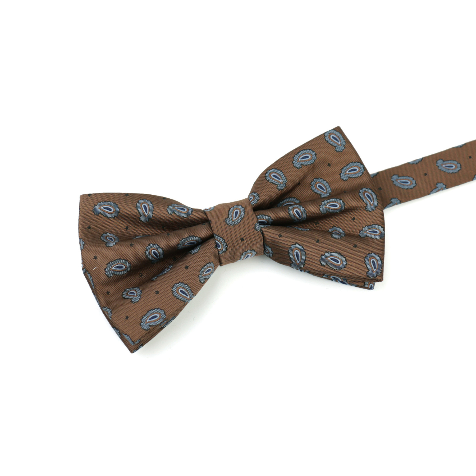Retro brown bow tie