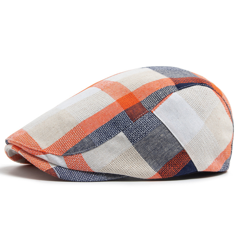 COLBY | Plaid flat cap