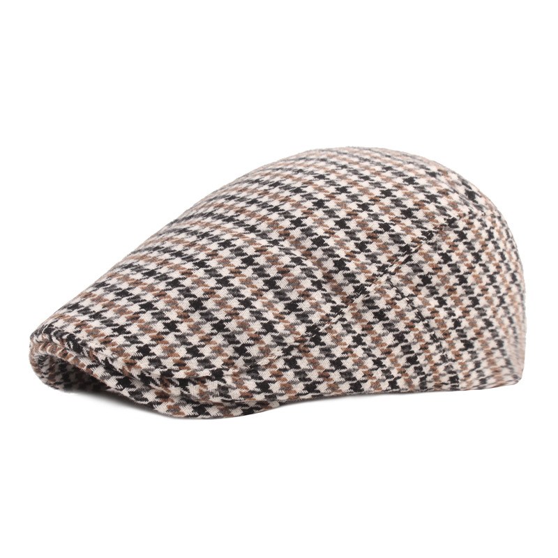 GORD | Houndstooth flat cap