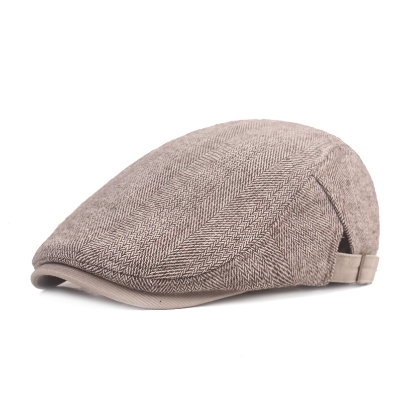 RUTH | Thickened herringbone flat cap