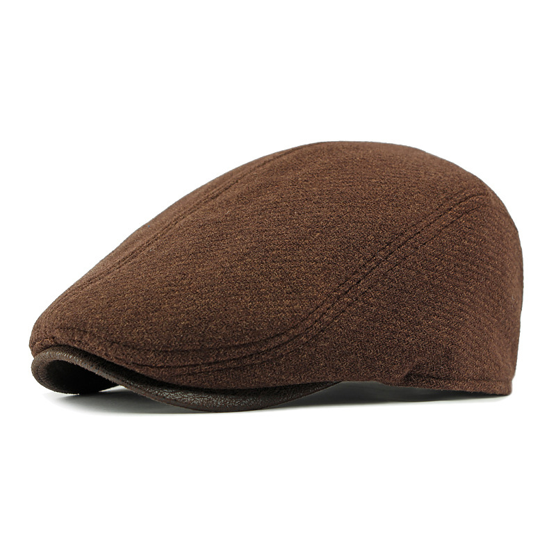 RUTH | Autumn and winter plus suede flat cap