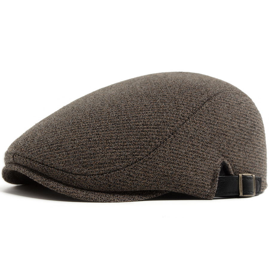 ZEB | New autumn and winter velvet flat hat