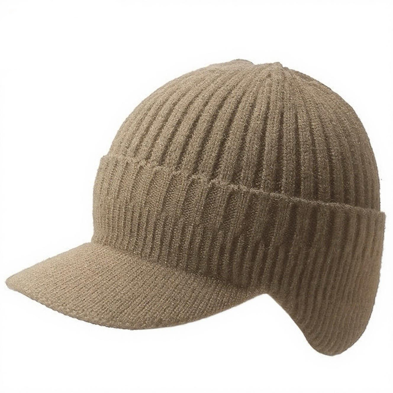 Elastic Warm Ear Protection Knitted Hat