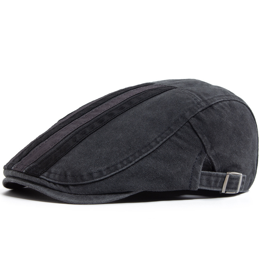 Buck | striped flat cap