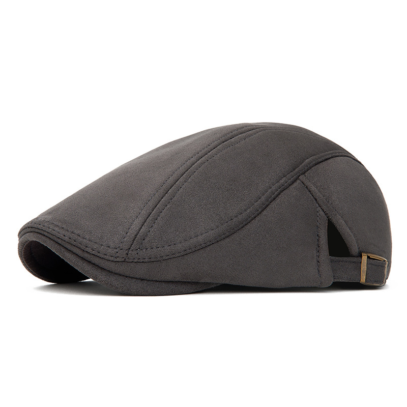 Buck | Autumn/Winter Suede Flat Cap Hat