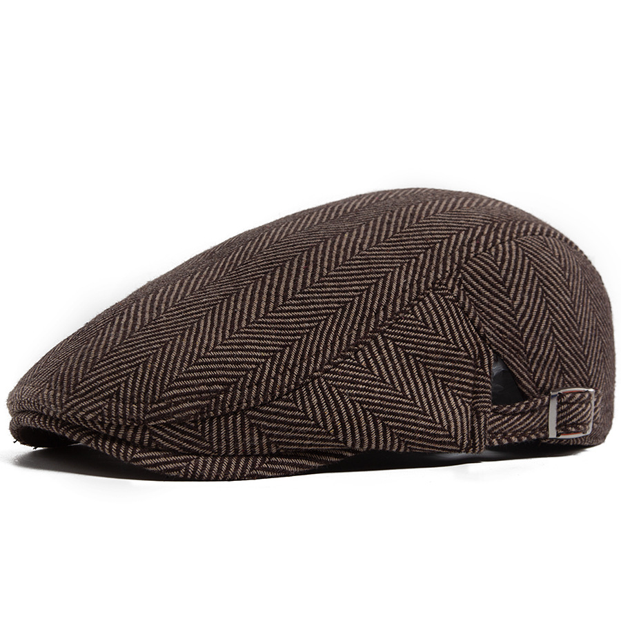 RUTH | British herringbone flat cap