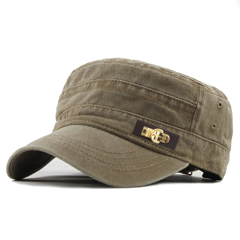 Classic flat top baseball cap